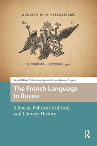 Enlarge image Cover: The French Language in Russia - Routledge