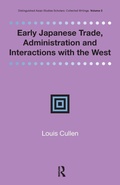 Cover: Early Japanese Trade, Administration and Interactions with the West - Routledge