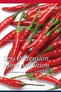 Cover: Less Pretension, More Ambition - Routledge
