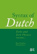 Cover: Syntax of Dutch - Routledge