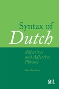 Cover: Syntax of Dutch: Adjectives and Adjective Phrases - Routledge