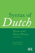 Cover: Syntax of Dutch: Nouns and Noun Phrases - Volume 1 - Routledge