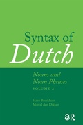Cover: Syntax of Dutch: Nouns and Noun Phrases - Volume 2 - Routledge