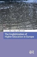 Cover: The Englishization of Higher Education in Europe - Routledge