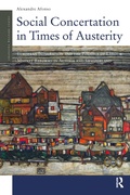 Cover: Social Concertation in Times of Austerity - Routledge