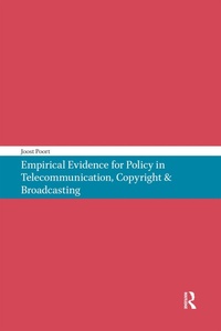 Bild: Empirical Evidence for Policy in Telecommunication, Copyright & Broadcasting - Routledge