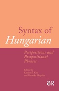 Cover: Syntax of Hungarian - Routledge