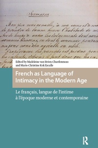Enlarge image Cover: French as Language of Intimacy in the Modern Age - Routledge