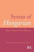 Cover: Syntax of Hungarian - Routledge