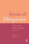 Cover: Syntax of Hungarian - Routledge