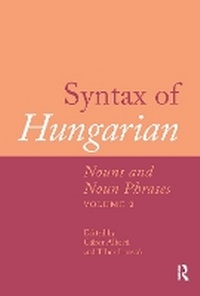 Enlarge image Cover: Syntax of Hungarian - Routledge