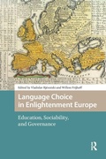 Cover: Language Choice in Enlightenment Europe - Routledge