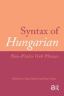 Cover: Syntax of Hungarian - Routledge