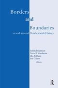 Bild: Borders and Boundaries in and around Dutch Jewish History - Routledge