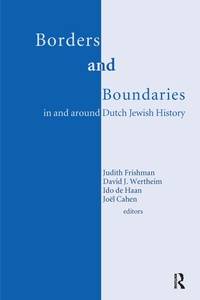 Bild: Borders and Boundaries in and around Dutch Jewish History - Routledge