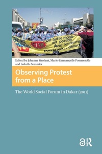 Enlarge image Cover: Observing Protest from a Place - Routledge