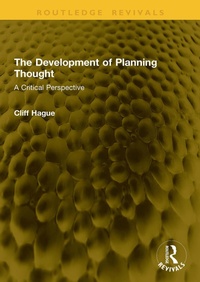 Enlarge image Cover: The Development of Planning Thought - Routledge