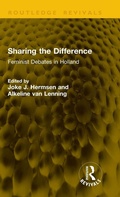 Cover: Sharing the Difference - Routledge