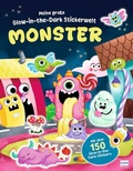 Cover: Meine gro&szlig;e Glow-in-the-Dark-Stickerwelt - Monster - Ullmann Medien