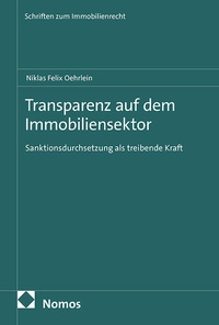 Abbildung von: Transparenz auf dem Immobiliensektor - Nomos
