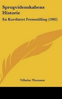 Abbildung von: Sprogvidenskabens Historie - Kessinger Publishing
