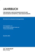 Cover: Jahrbuch f&uuml;r Kirchen- und Kulturgeschichte der Deutschen in Ostmittel- und S&uuml;dosteuropa, Band 82-2024 - Aschendorff