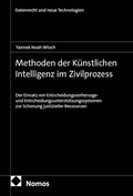 Cover: Methoden der K&uuml;nstlichen Intelligenz im Zivilprozess - Nomos