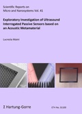 Cover: Exploratory Investigation of Ultrasound Interrogated Passive Sensors based on an Acoustic Metamaterial - Hartung-Gorre