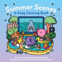 Enlarge image Cover: Summer Scenes: A Cozy Coloring Book - Insight Editions