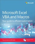 Abbildung von: Microsoft Excel VBA and Macros - Addison Wesley