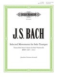 Cover: Selected Movements for Solo Trumpet transcribed from the Cello Suites - Faber Music Limited