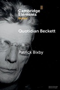 Cover: Quotidian Beckett - Cambridge University Press