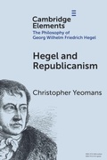Cover: Hegel and Republicanism - Cambridge University Press