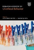Cover: Research Handbook on Unethical Behavior - Edward Elgar Publishing
