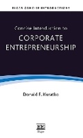Cover: Concise Introduction to Corporate Entrepreneurship - Edward Elgar Publishing