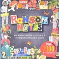 Cover: Ransom Notes Sticker Book (Over 2100 Stickers!) - Peter Pauper Press