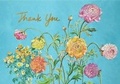 Cover: Garden Blooms Thank You Notes (14 Cards, 15 Self-Sealing Envelopes) - Peter Pauper Press