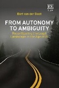 Cover: From Autonomy to Ambiguity - Edward Elgar Publishing