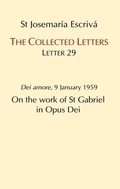 Cover: On the Work of St. Gabriel in Opus Dei - Scepter (U.K.) Ltd