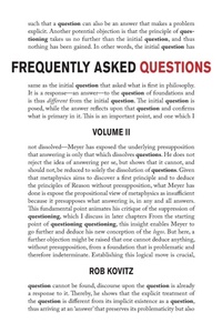 Enlarge image Cover: Frequently Asked Questions, Volume 2 - Treyf Books