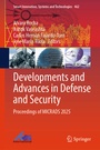 Cover: Developments and Advances in Defense and Security - Springer