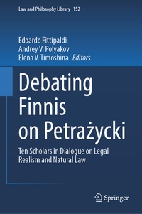 Enlarge image Cover: Debating Finnis on Petrazycki - Springer