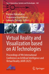 Enlarge image Cover: Virtual Reality and Visualization Based on AI Technologies - Springer