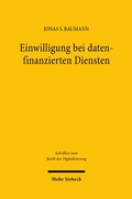 Abbildung von: Einwilligung bei datenfinanzierten Diensten - Mohr Siebeck