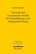 Bild: Nationale und transnationale Modelle der Sachaufkl&auml;rung in der Zwangsvollstreckung - Mohr Siebeck
