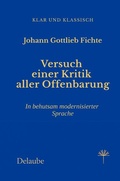 Cover: Klar und Klassisch / Versuch einer Kritik aller Offenbarung - epubli