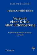 Cover: Versuch einer Kritik aller Offenbarung - epubli