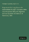 Cover: Risposta del Dr. Luigi Cocco alle osservazioni di Luigi F. Schopen, fatte circa le opinioni del prof. Seguenza sul Lias superiore dei dintorni di Taormina, 1886 - Antigonos Verlag
