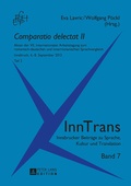Cover: Comparatio delectat II - Peter Lang Verlag