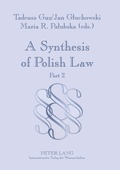 Cover: A Synthesis of Polish Law - Peter Lang Verlag